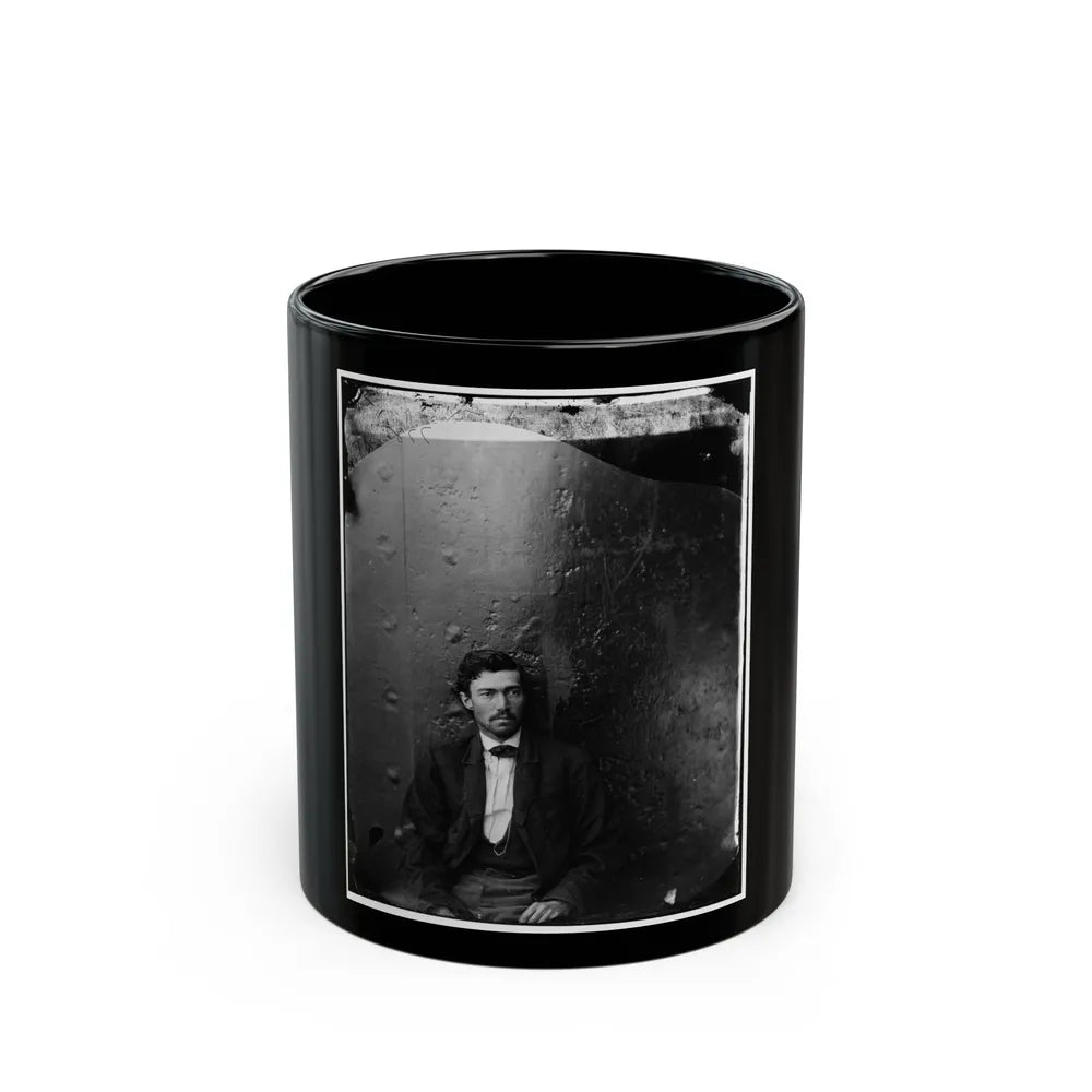 Washington Navy Yard, D.C. Samuel Arnold, A Conspirator (U.S. Civil War) Black Coffee Mug-11oz-Go Mug Yourself