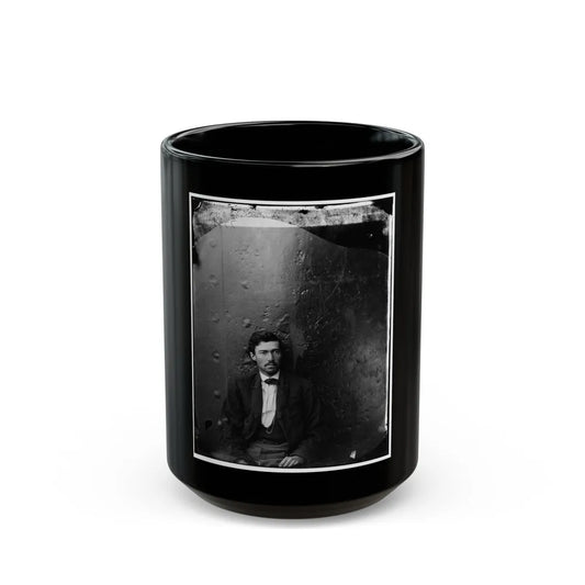 Washington Navy Yard, D.C. Samuel Arnold, A Conspirator (U.S. Civil War) Black Coffee Mug-15oz-Go Mug Yourself