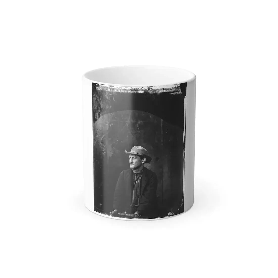 Washington Navy Yard, D.C. Edman Spangler, a  Conspirator,  in Hat and Manacled (U.S. Civil War) Color Changing Coffee Mug 11oz Default Title 11oz - Go Mug Yourself