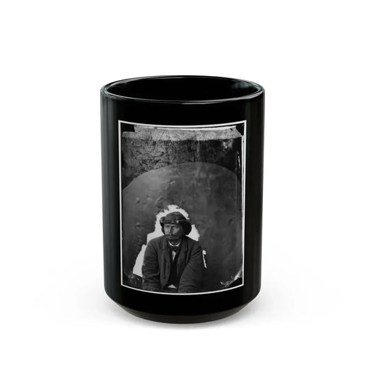 Washington Navy Yard, D.C. George A. Atzerodt, A Conspirator (U.S. Civil War) Black Coffee Mug 15oz - Go Mug Yourself
