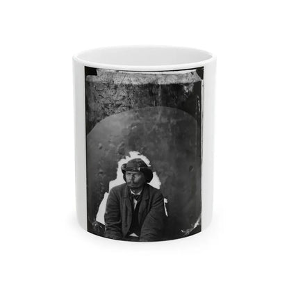 Washington Navy Yard, D.C. George A. Atzerodt, A Conspirator (U.S. Civil War) White Coffee Mug 11oz - Go Mug Yourself
