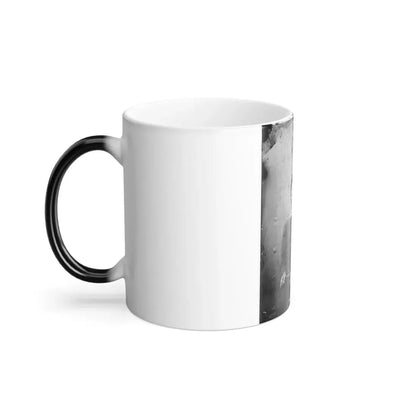 Washington Navy Yard, D.C. Lewis Payne, in Sweater, Seated and Manacled (U.S. Civil War) Color Changing Coffee Mug 11oz - Go Mug Yourself