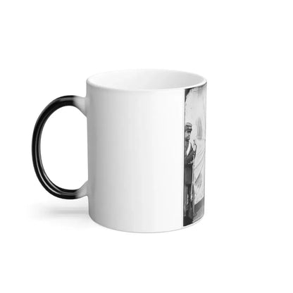 Washington Navy Yard, D.C. Lewis Payne, the Conspirator Who Attacked Secretary Seward, Standing in Overcoat and Hat (U.S. Civil War) Color Changing Coffee Mug 11oz - Go Mug Yourself