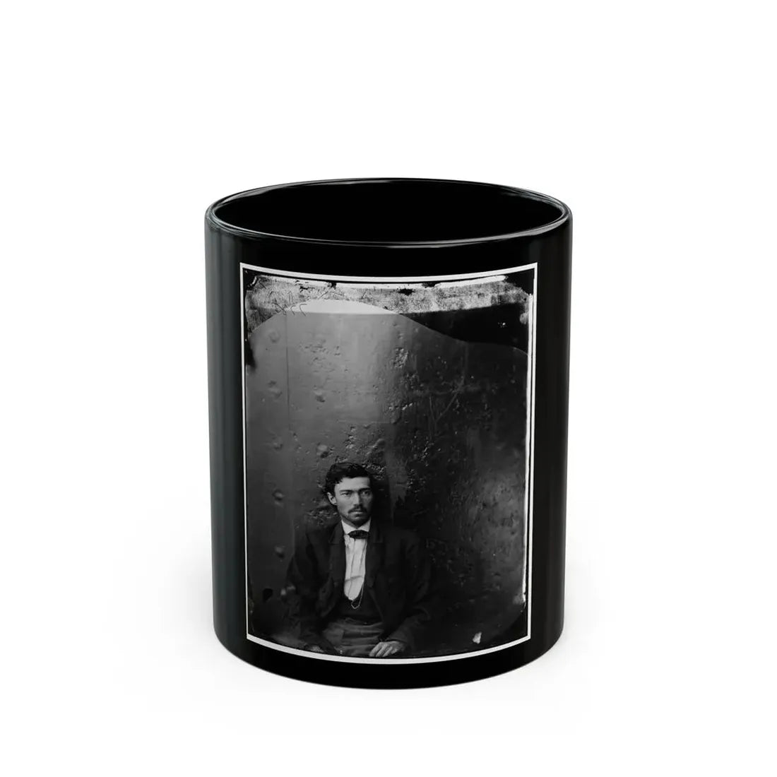 Washington Navy Yard, D.C. Samuel Arnold, A Conspirator (U.S. Civil War) Black Coffee Mug 11oz - Go Mug Yourself