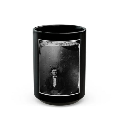 Washington Navy Yard, D.C. Samuel Arnold, A Conspirator (U.S. Civil War) Black Coffee Mug 15oz - Go Mug Yourself