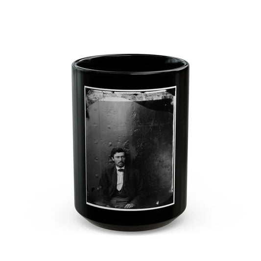 Washington Navy Yard, D.C. Samuel Arnold, A Conspirator (U.S. Civil War) Black Coffee Mug 15oz - Go Mug Yourself