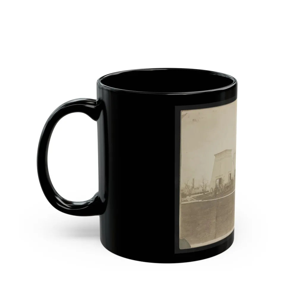 Washington Navy Yard, Washington, D.C. (U.S. Civil War) Black Coffee Mug-Go Mug Yourself