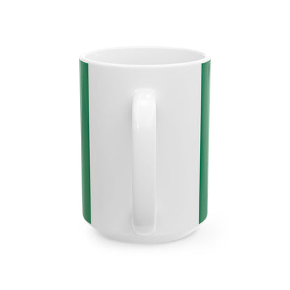 Washington State Flag (United States) White Coffee Mug-Go Mug Yourself