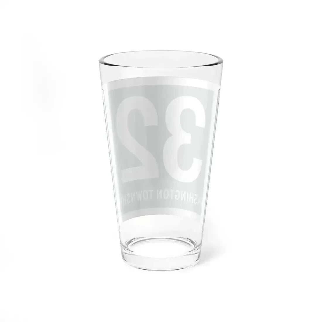 Washington Township Route 32 Paulding County Ohio (Ohio) (Road Sign) Pint Glass 16oz - Go Mug Yourself