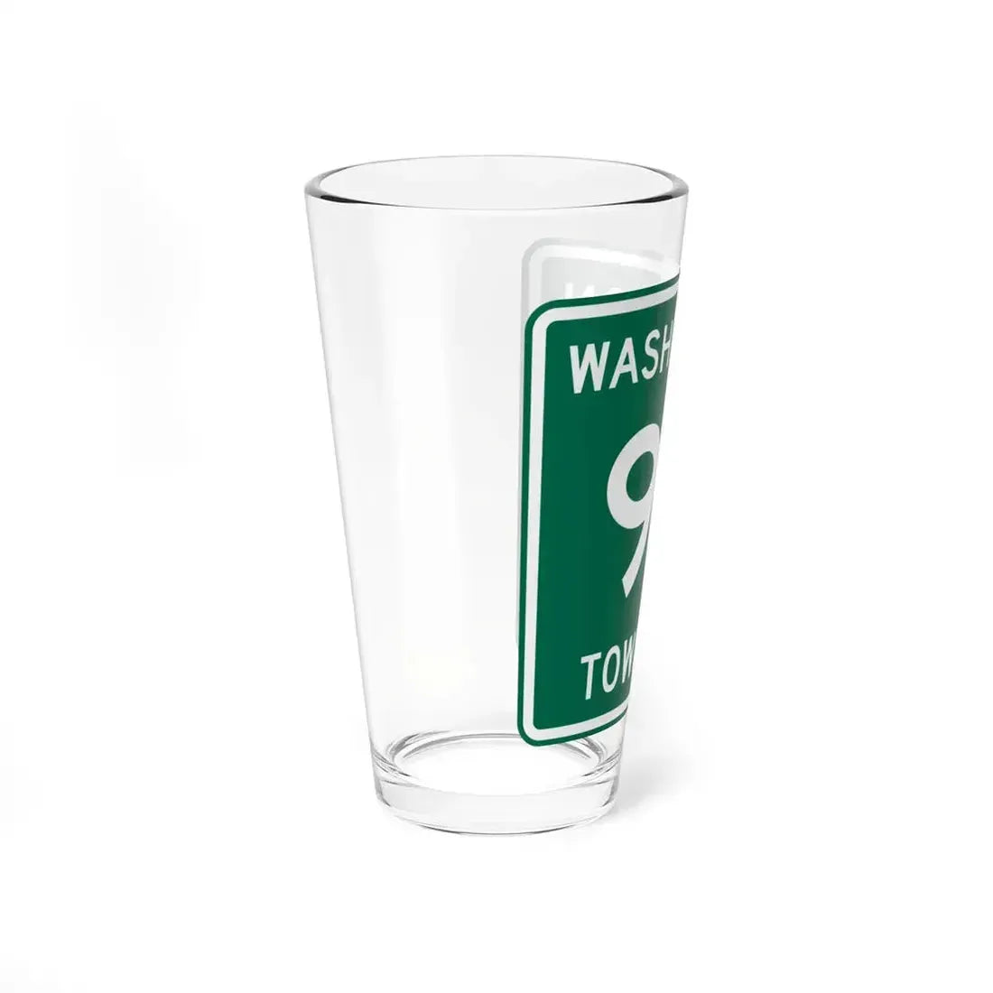 Washington Township Route 94 Logan County Ohio (Ohio) (Road Sign) Pint Glass 16oz - Go Mug Yourself