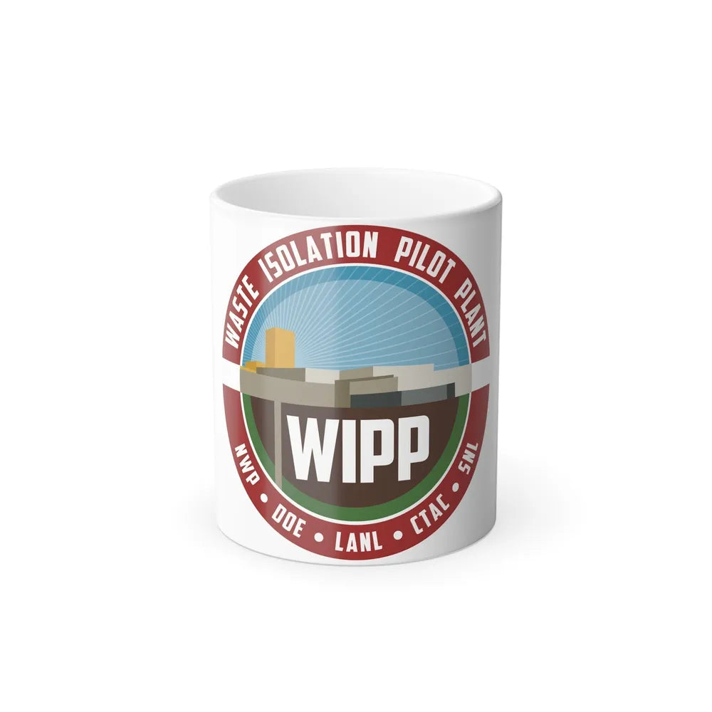 Waste Isolation Pilot Plant - Color Changing Mug 11oz-11oz-Go Mug Yourself