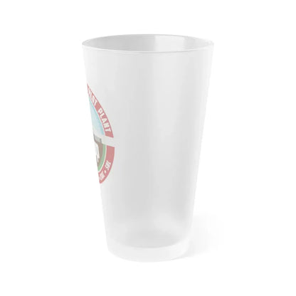 Waste Isolation Pilot Plant - Frosted Pint Glass 16oz - Go Mug Yourself