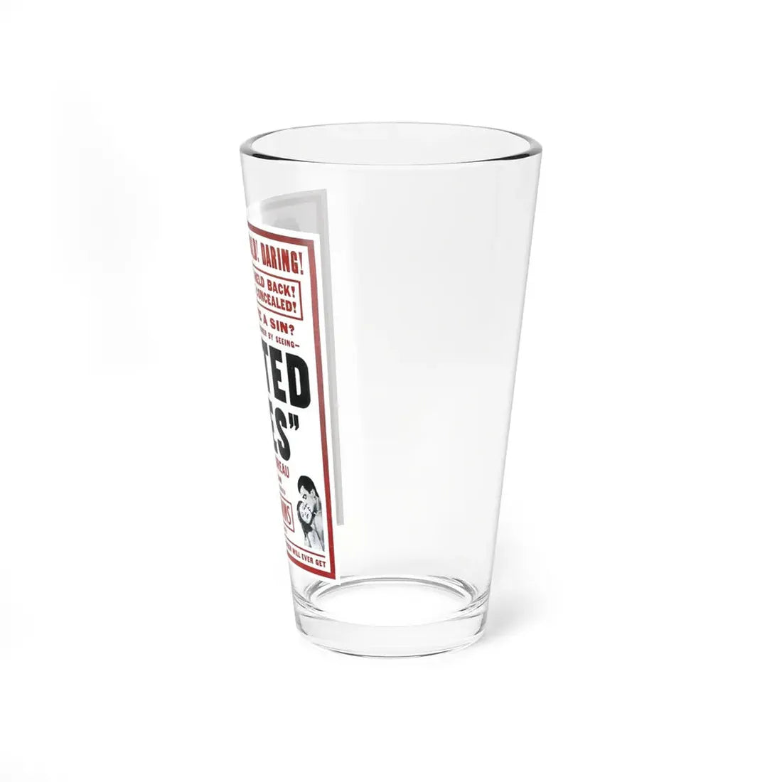 WASTED LIVES (2) 1957 Movie Poster - Pint Glass 16oz - Go Mug Yourself