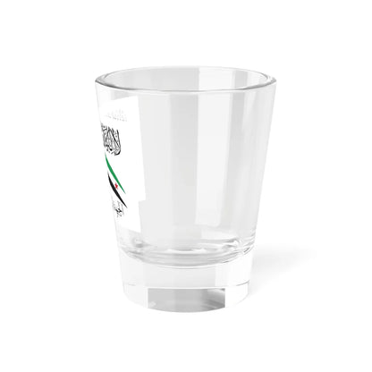 WataniaTahrirFlag (Syria) Shot Glass 1.5oz - Go Mug Yourself