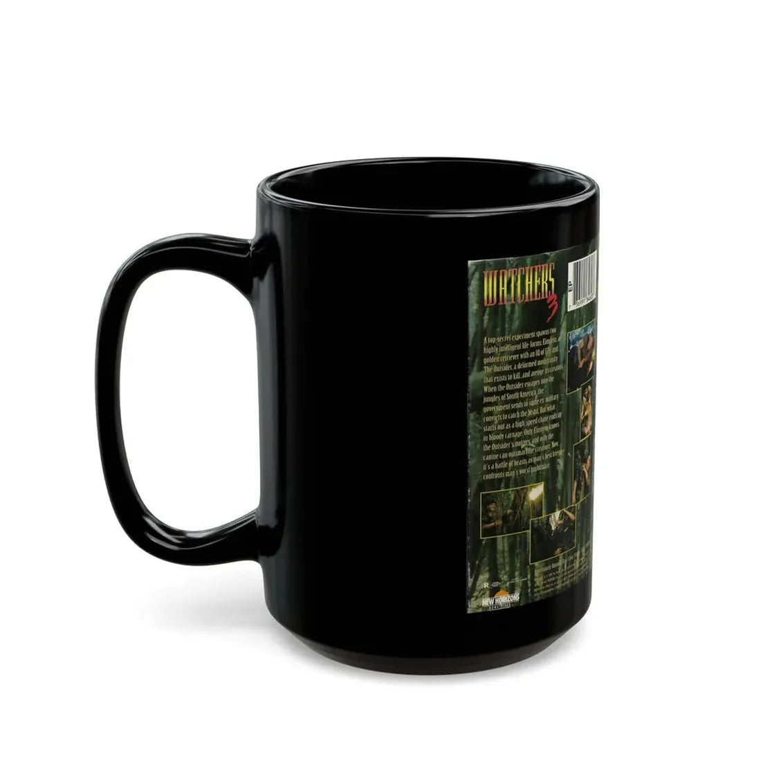 WATCHERS 3 (VHS COVER) - Black Coffee Mug - Go Mug Yourself