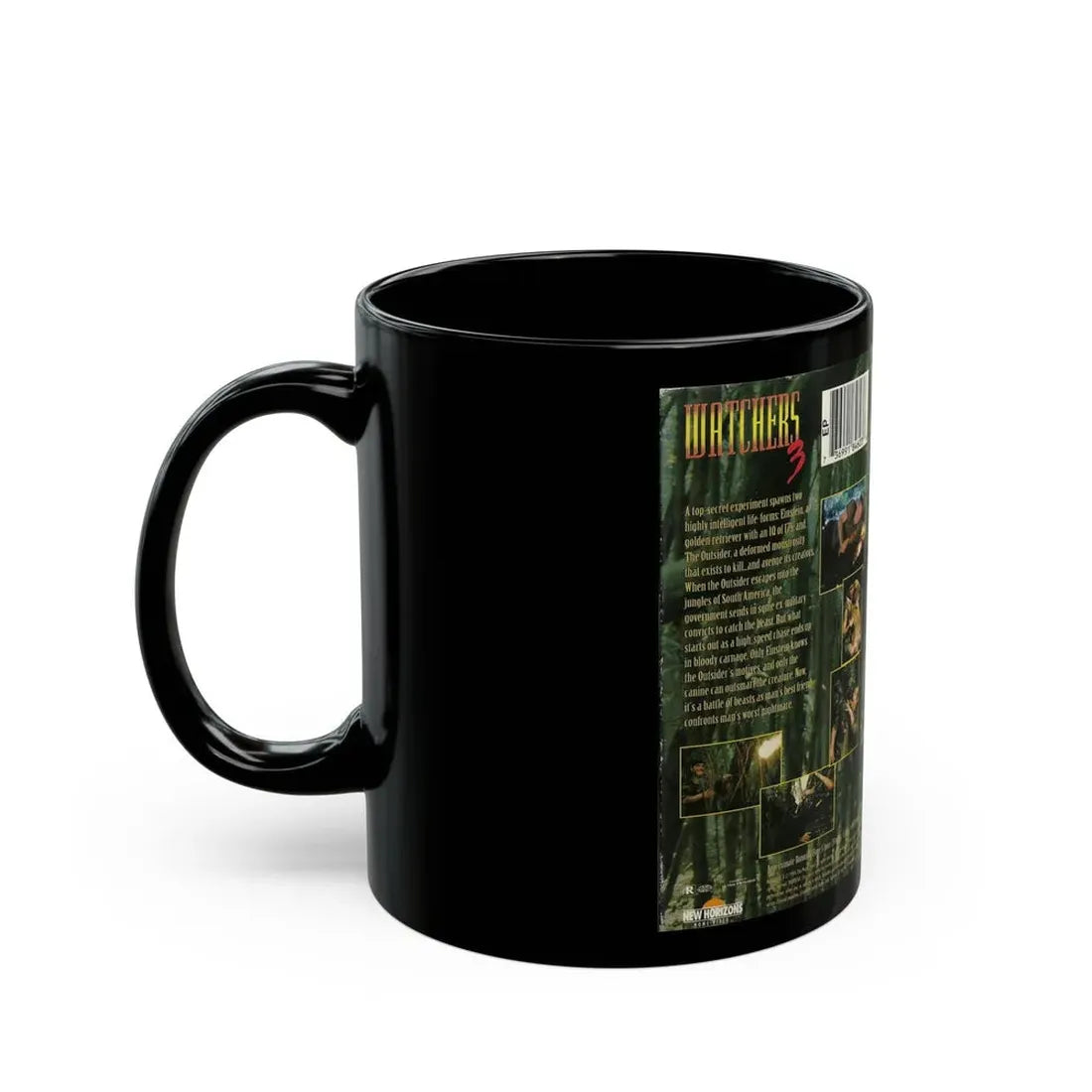 WATCHERS 3 (VHS COVER) - Black Coffee Mug - Go Mug Yourself