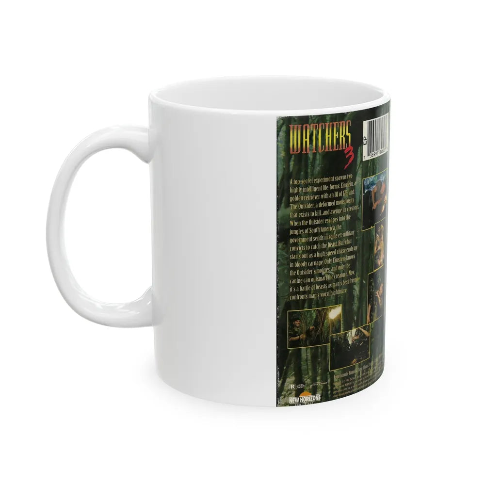 WATCHERS 3 (VHS COVER) - White Coffee Mug-Go Mug Yourself