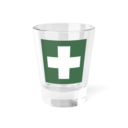 Water ambulance service flag Hungary (Hungary) Shot Glass 1.5oz 1.5oz - Go Mug Yourself