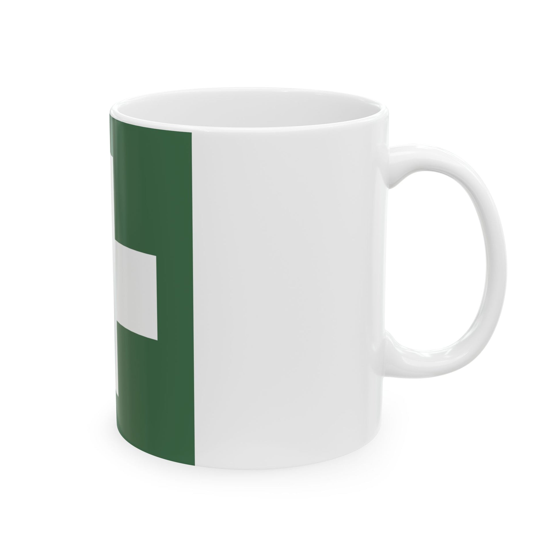Water ambulance service flag Hungary (Hungary) White Coffee Mug-Go Mug Yourself