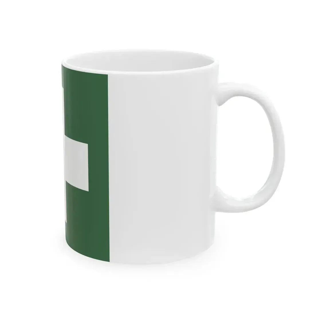 Water ambulance service flag Hungary (Hungary) White Coffee Mug - Go Mug Yourself