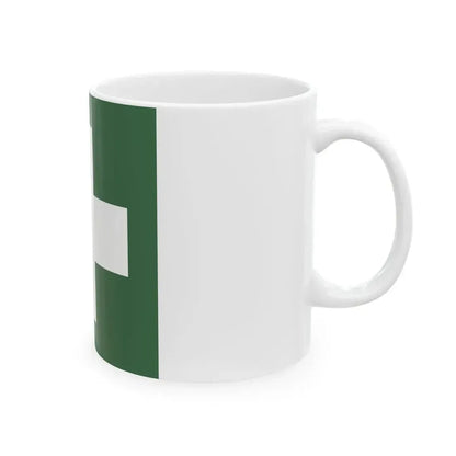 Water ambulance service flag Hungary (Hungary) White Coffee Mug - Go Mug Yourself