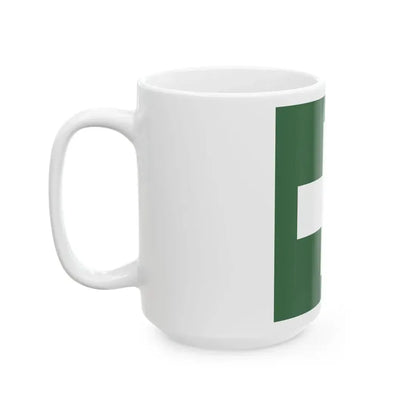 Water ambulance service flag Hungary (Hungary) White Coffee Mug - Go Mug Yourself
