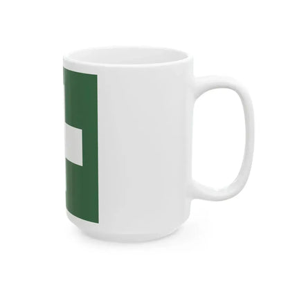 Water ambulance service flag Hungary (Hungary) White Coffee Mug - Go Mug Yourself