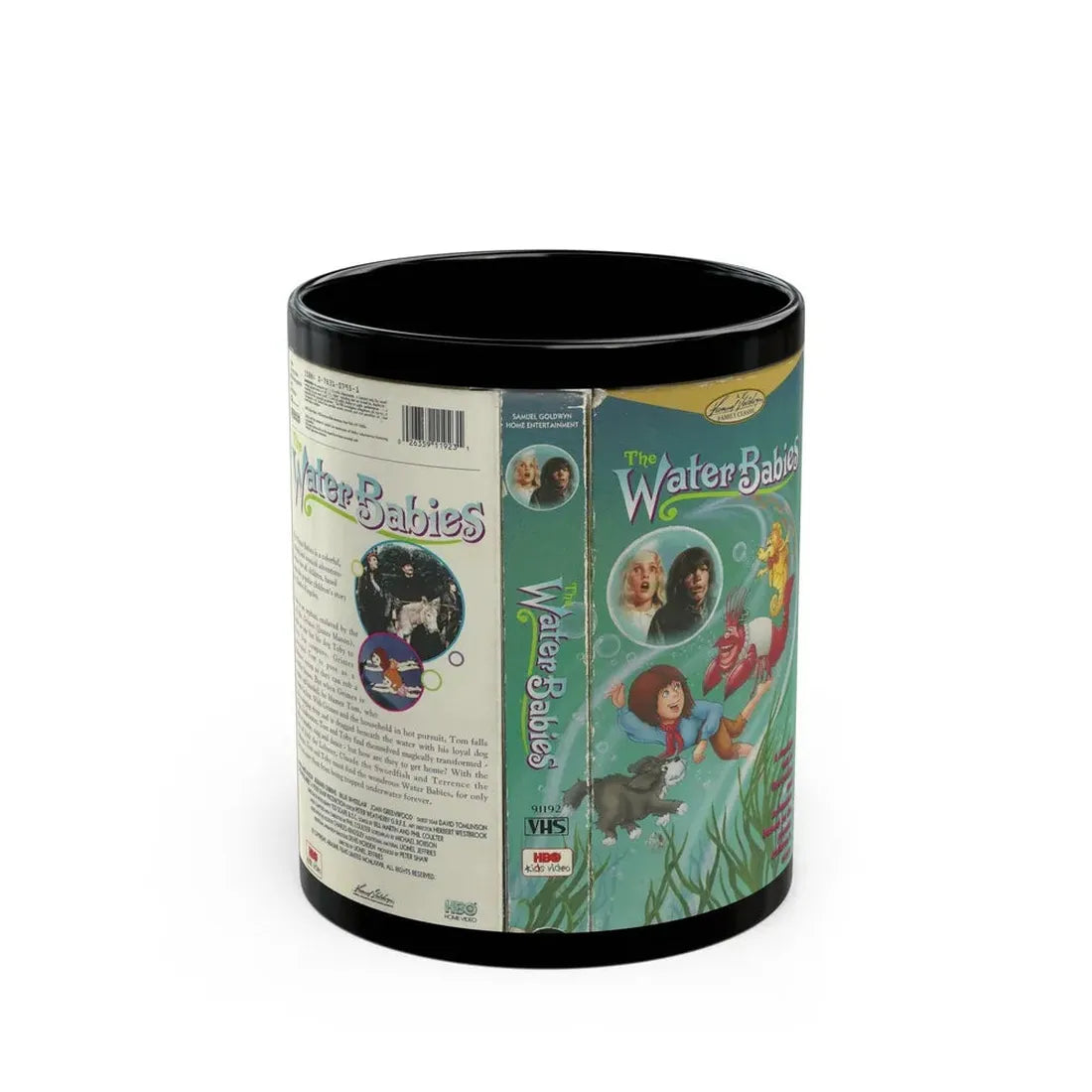 WATER BABIES (VHS COVER) - Black Coffee Mug 11oz - Go Mug Yourself