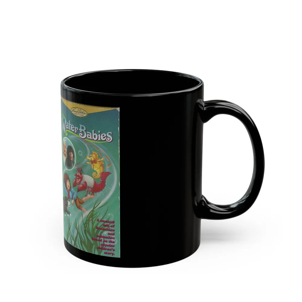 WATER BABIES (VHS COVER) - Black Coffee Mug-Go Mug Yourself