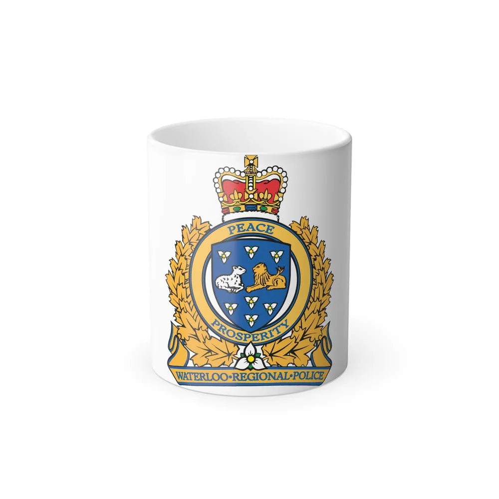 Waterloo Regional Police - Color Changing Mug 11oz-11oz-Go Mug Yourself