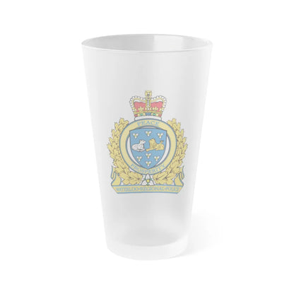 Waterloo Regional Police - Frosted Pint Glass 16oz-16oz-Frosted-Go Mug Yourself