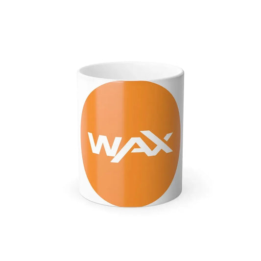 WAX WAXP (Cryptocurrency) Color Changing Mug 11oz Default Title 11oz - Go Mug Yourself