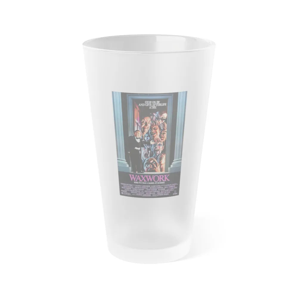 WAXWORK 1988 Movie Poster - Frosted Pint Glass 16oz-16oz-Frosted-Go Mug Yourself