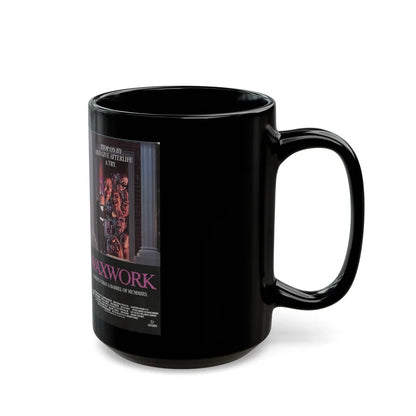 WAXWORK VESTRON VIDEO (VHS COVER) - Black Coffee Mug-Go Mug Yourself