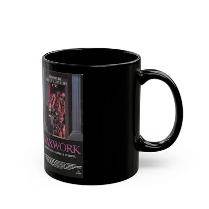 WAXWORK VESTRON VIDEO (VHS COVER) - Black Coffee Mug-Go Mug Yourself