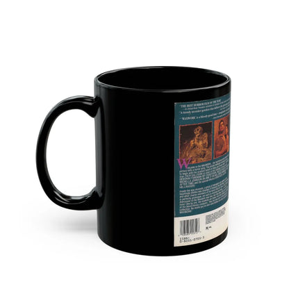 WAXWORK VESTRON VIDEO (VHS COVER) - Black Coffee Mug-Go Mug Yourself