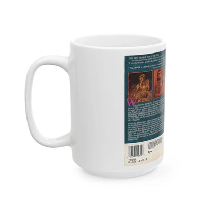 WAXWORK VESTRON VIDEO (VHS COVER) - White Coffee Mug - Go Mug Yourself