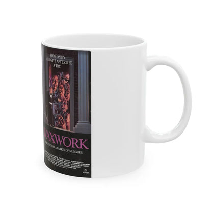 WAXWORK VESTRON VIDEO (VHS COVER) - White Coffee Mug-Go Mug Yourself