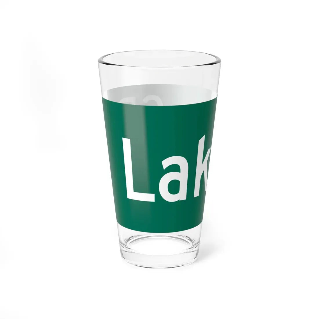 Wayne County 101 NY blade sign (New York) (Road Sign) Pint Glass 16oz - Go Mug Yourself