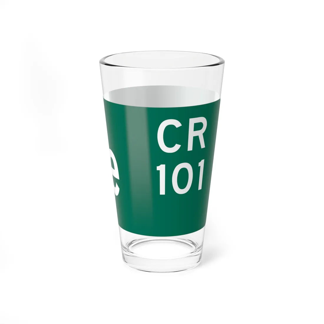 Wayne County 101 NY blade sign (New York) (Road Sign) Pint Glss 16oz - Go Mug Yourself