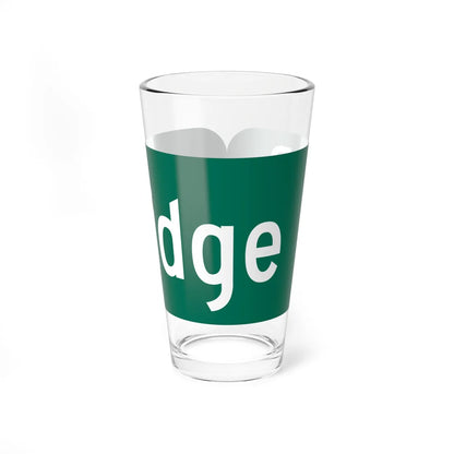 Wayne County 143 NY blade sign (New York) (Road Sign) Pint Glss 16oz 16oz - Go Mug Yourself