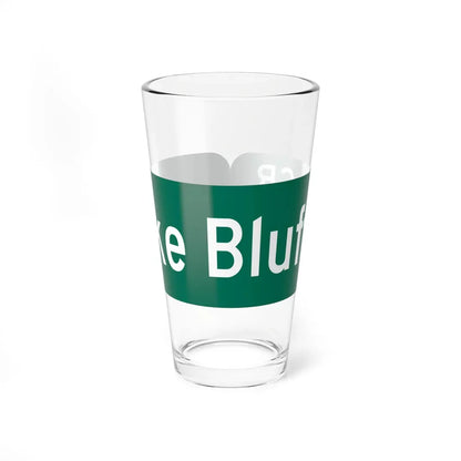 Wayne County 154 NY blade sign (New York) (Road Sign) Pint Glass 16oz 16oz - Go Mug Yourself