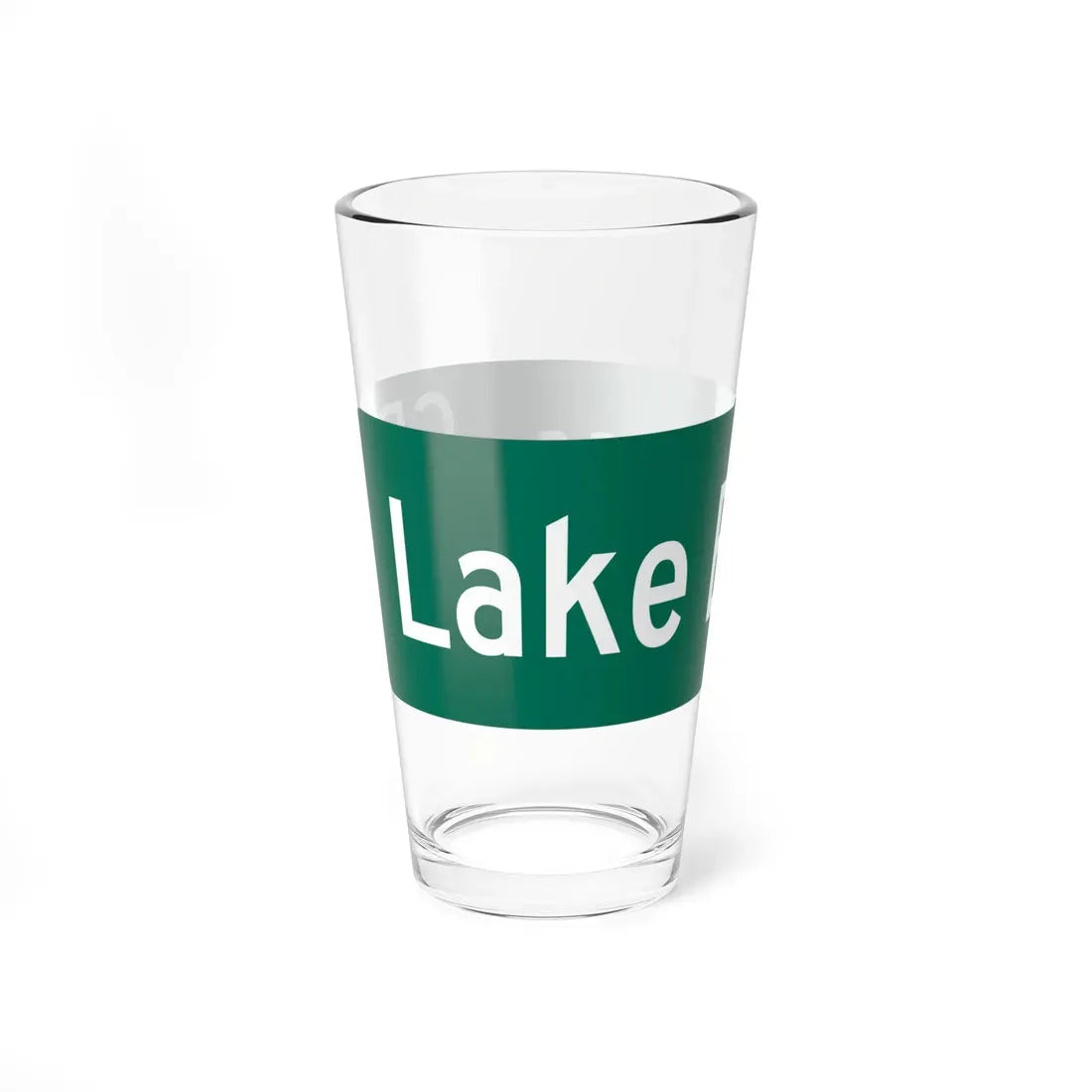 Wayne County 154 NY blade sign (New York) (Road Sign) Pint Glass 16oz - Go Mug Yourself