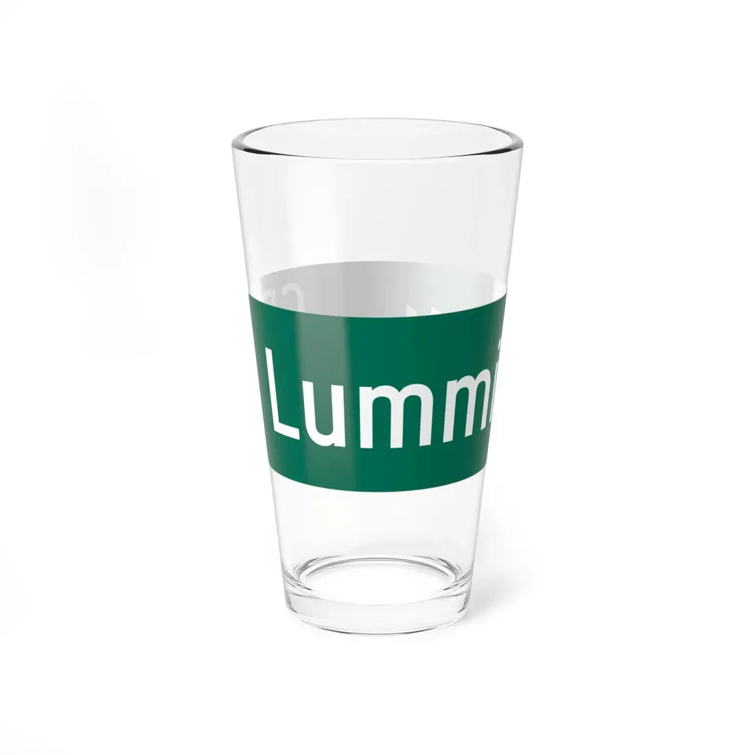 Wayne County 155 NY blade sign (New York) (Road Sign) Pint Glass 16oz - Go Mug Yourself