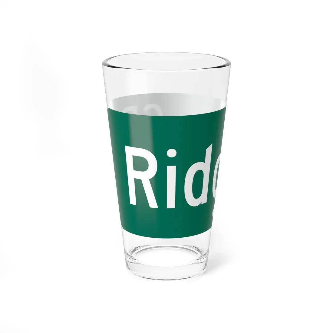 Wayne County 163 NY blade sign (New York) (Road Sign) Pint Glass 16oz - Go Mug Yourself