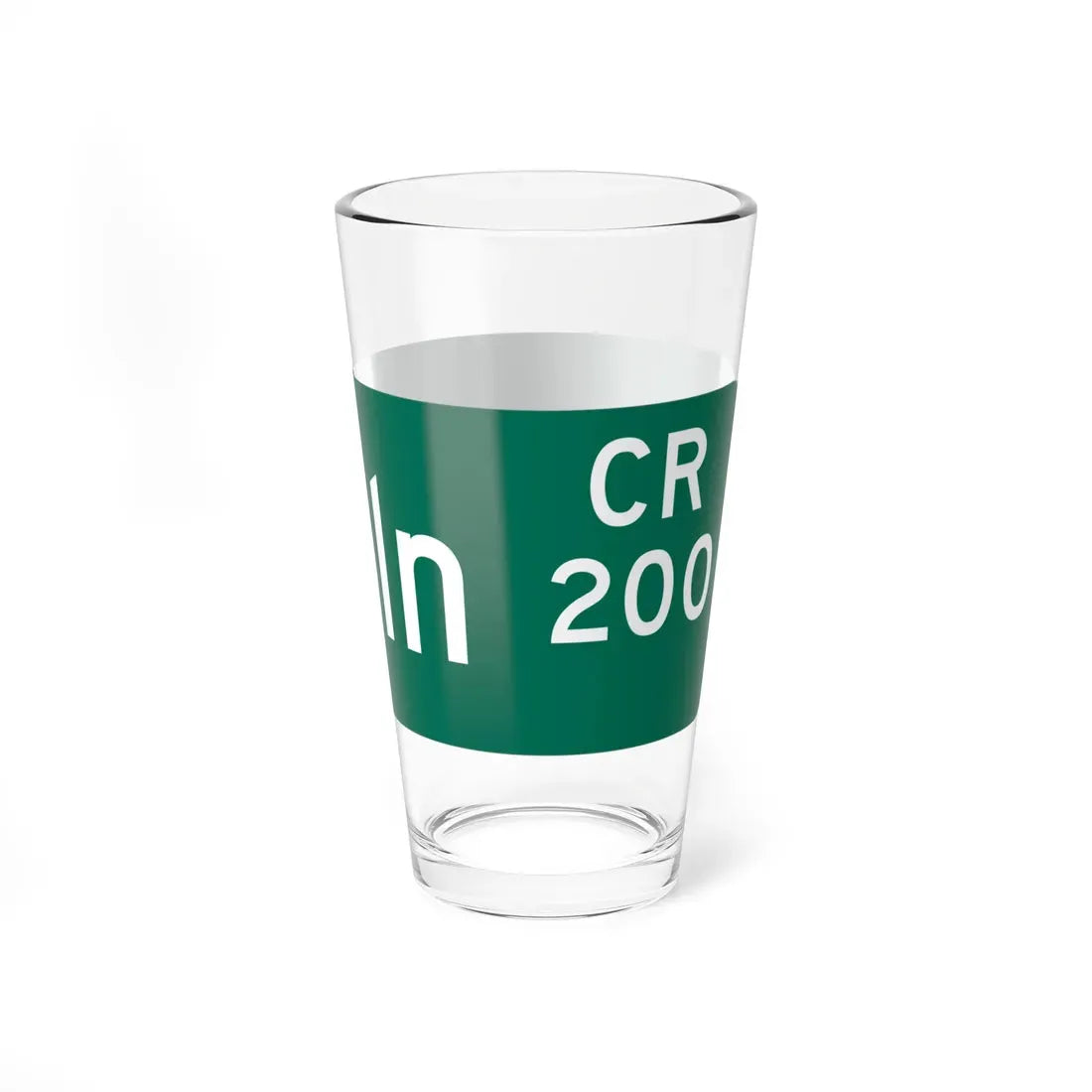 Wayne County 200 NY blade sign (New York) (Road Sign) Pint Glass 16oz - Go Mug Yourself
