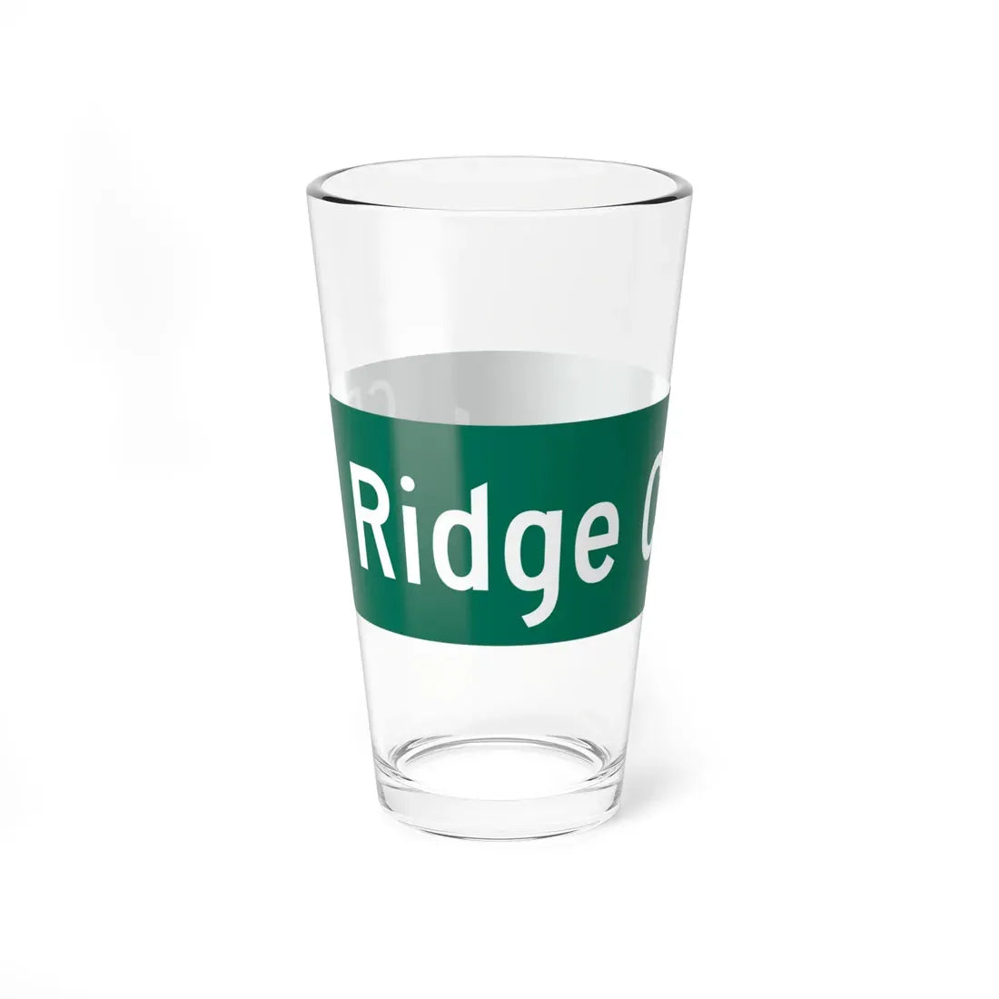 Wayne County 212 NY blade sign (New York) (Road Sign) Pint Glass 16oz - Go Mug Yourself