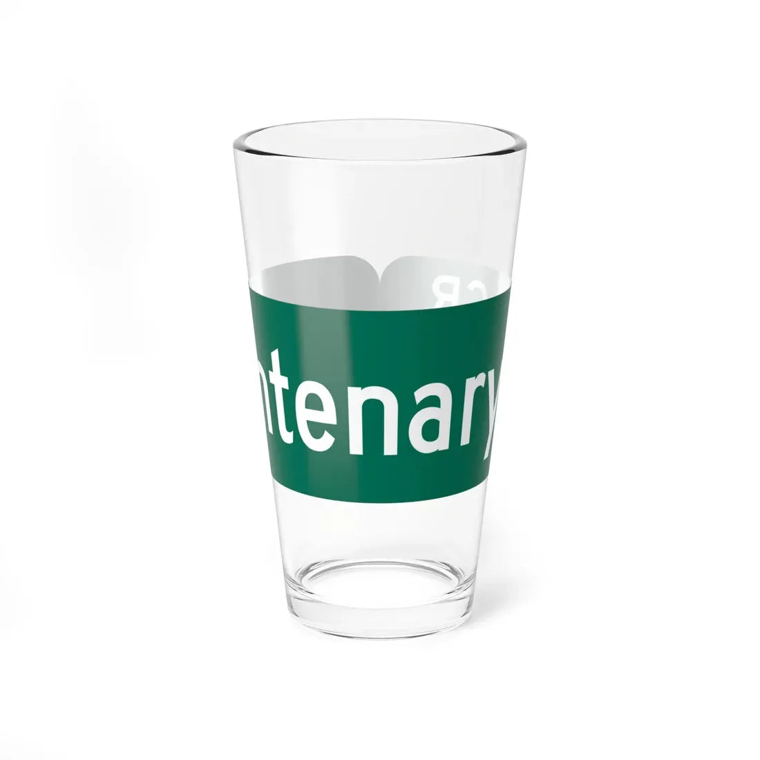 Wayne County 230 NY blade sign (New York) (Road Sign) Pint Glass 16oz 16oz - Go Mug Yourself