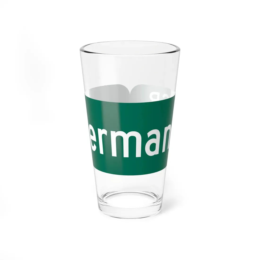 Wayne County 238 NY blade sign (New York) (Road Sign) Pint Glass 16oz 16oz - Go Mug Yourself