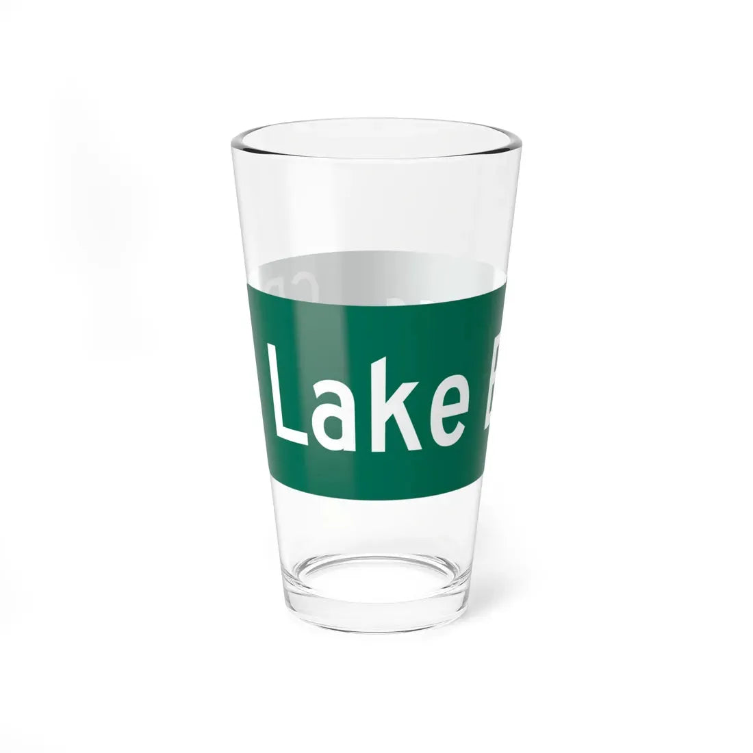 Wayne County 254 NY blade sign (New York) (Road Sign) Pint Glass 16oz - Go Mug Yourself
